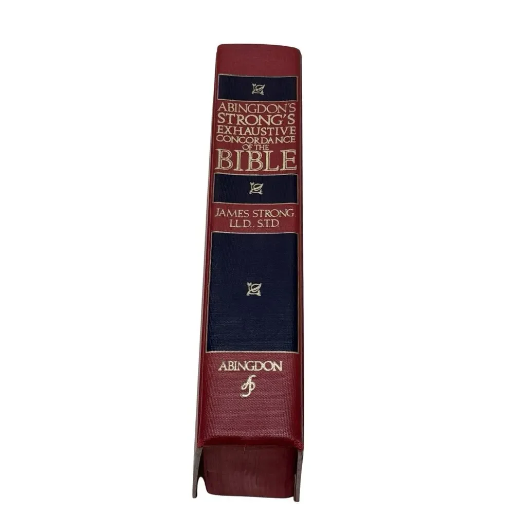 Abingdon's Strong's Exhaustive Concordance of the Bible w Key Word Comparison